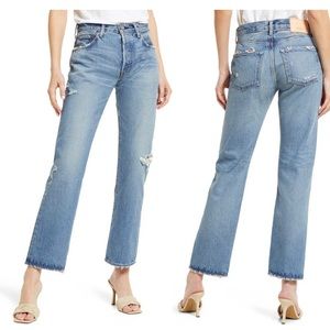 NWT Moussy Vintage Loews Straight Jeans
